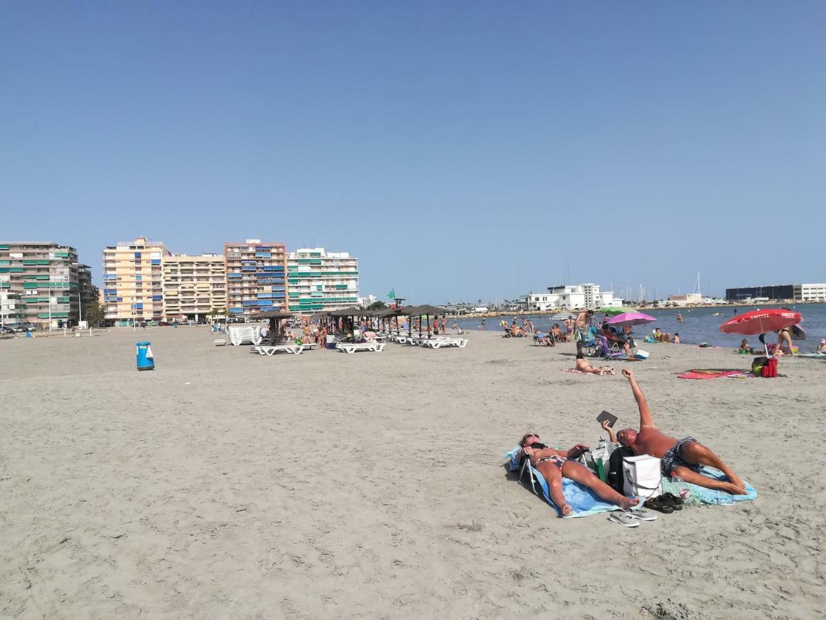 Playa 500M Y Centro Pueblo 600M, Piscina, 4 Clim, 2 Parkings Apartment Santa Pola Ngoại thất bức ảnh
