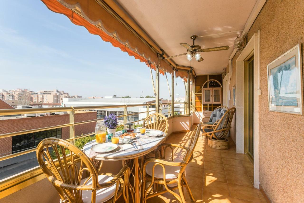 Playa 500M Y Centro Pueblo 600M, Piscina, 4 Clim, 2 Parkings Apartment Santa Pola Ngoại thất bức ảnh