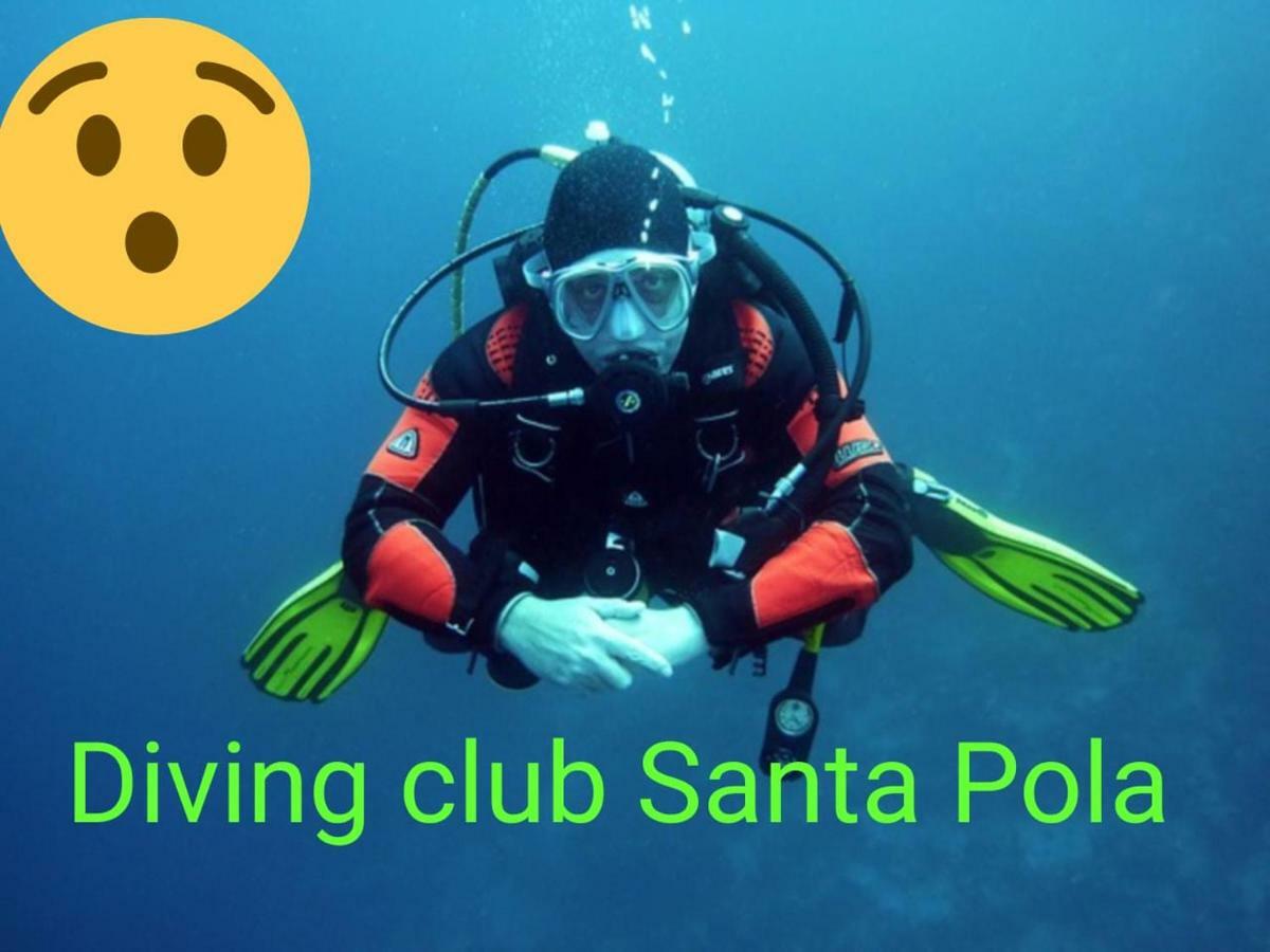 Playa 500M Y Centro Pueblo 600M, Piscina, 4 Clim, 2 Parkings Apartment Santa Pola Ngoại thất bức ảnh